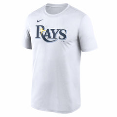Tampa Bay Rays New Legend Wordmark Dri-FIT T-Shirt White | Nike