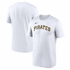 Pittsburgh Pirates New Legend Wordmark Dri-FIT T-Shirt White | Nike