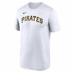 Pittsburgh Pirates New Legend Wordmark Dri-FIT T-Shirt White | Nike