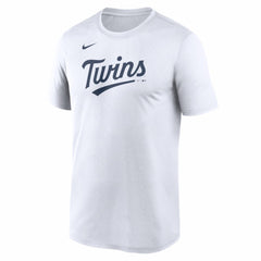 Minnesota Twins New Legend Wordmark Dri-FIT T-Shirt White | Nike