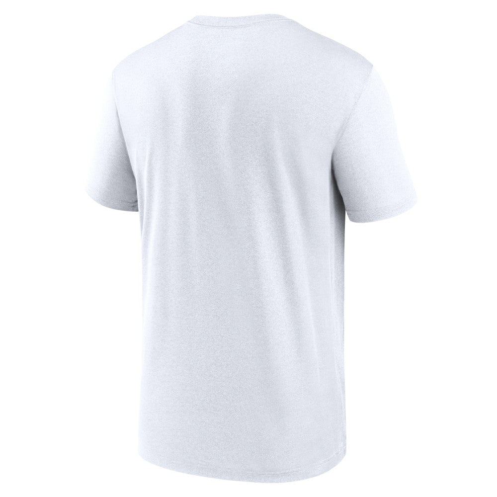 Milwaukee Brewers New Legend Wordmark Dri-FIT T-Shirt White | Nike