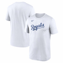 Kansas City Royals New Legend Wordmark Dri-FIT T-Shirt White | Nike