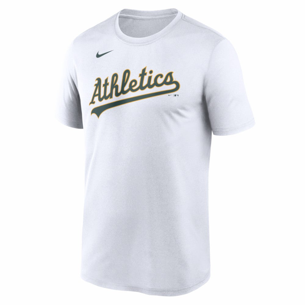 Athletics New Legend Wordmark Dri-FIT T-Shirt White | Nike