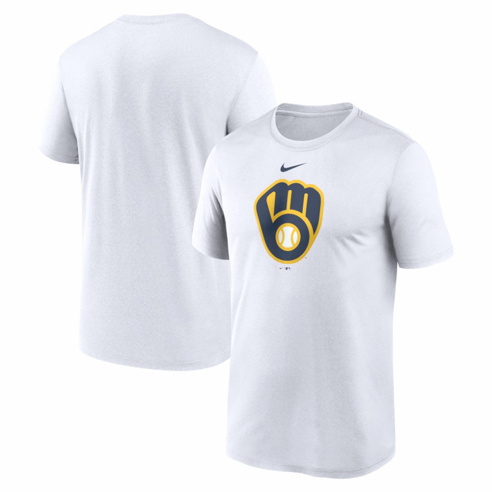 Milwaukee Brewers New Legend Dri-FIT T-Shirt White | Nike