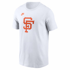 San Francisco Giants Cooperstown Collection Logo T-Shirt White | Nike