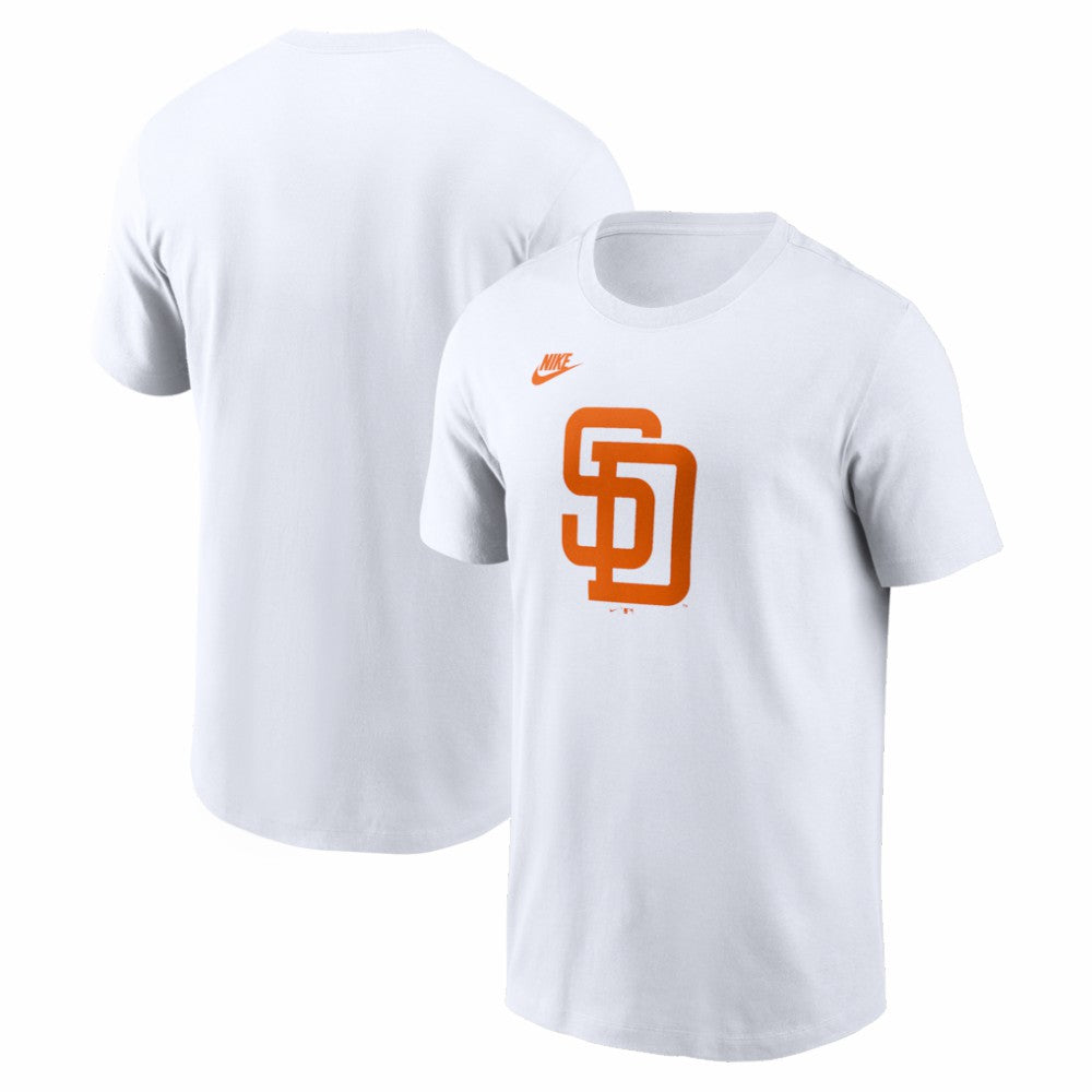 San Diego Padres Cooperstown Collection Logo T-Shirt White | Nike