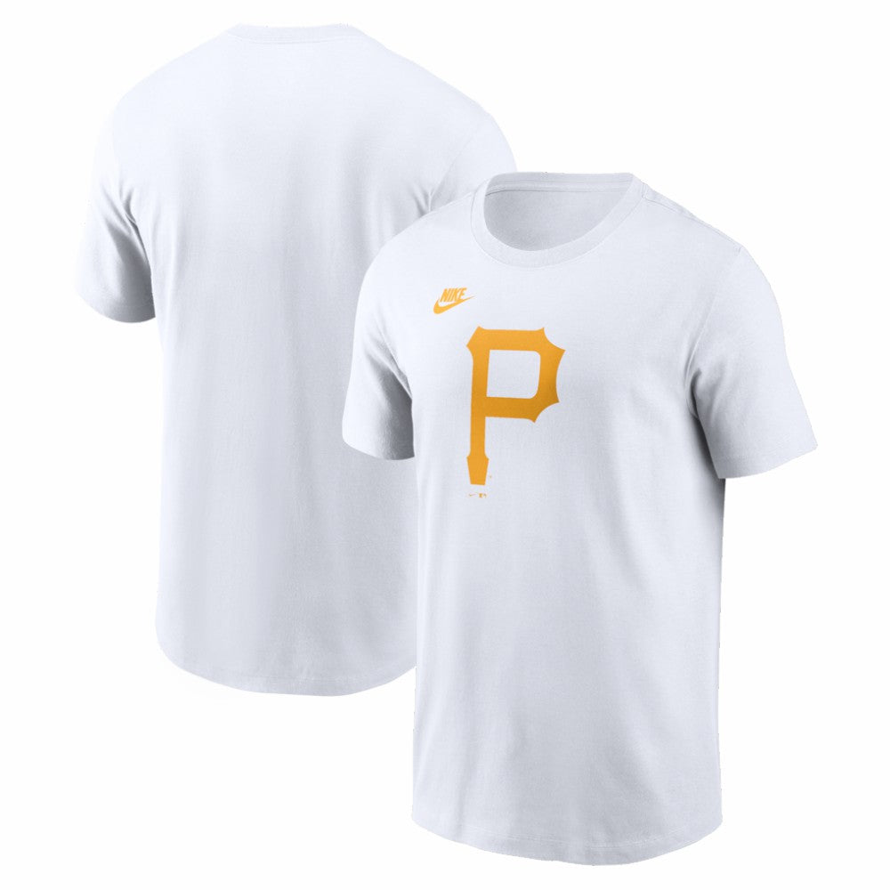 Pittsburgh Pirates Cooperstown Collection Logo T-Shirt White | Nike
