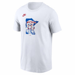 Minnesota Twins Cooperstown Collection Logo T-Shirt White | Nike