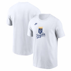Kansas City Royals Cooperstown Collection Logo T-Shirt White | Nike