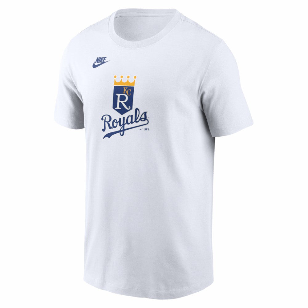 Kansas City Royals Cooperstown Collection Logo T-Shirt White | Nike