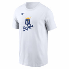 Kansas City Royals Cooperstown Collection Logo T-Shirt White | Nike