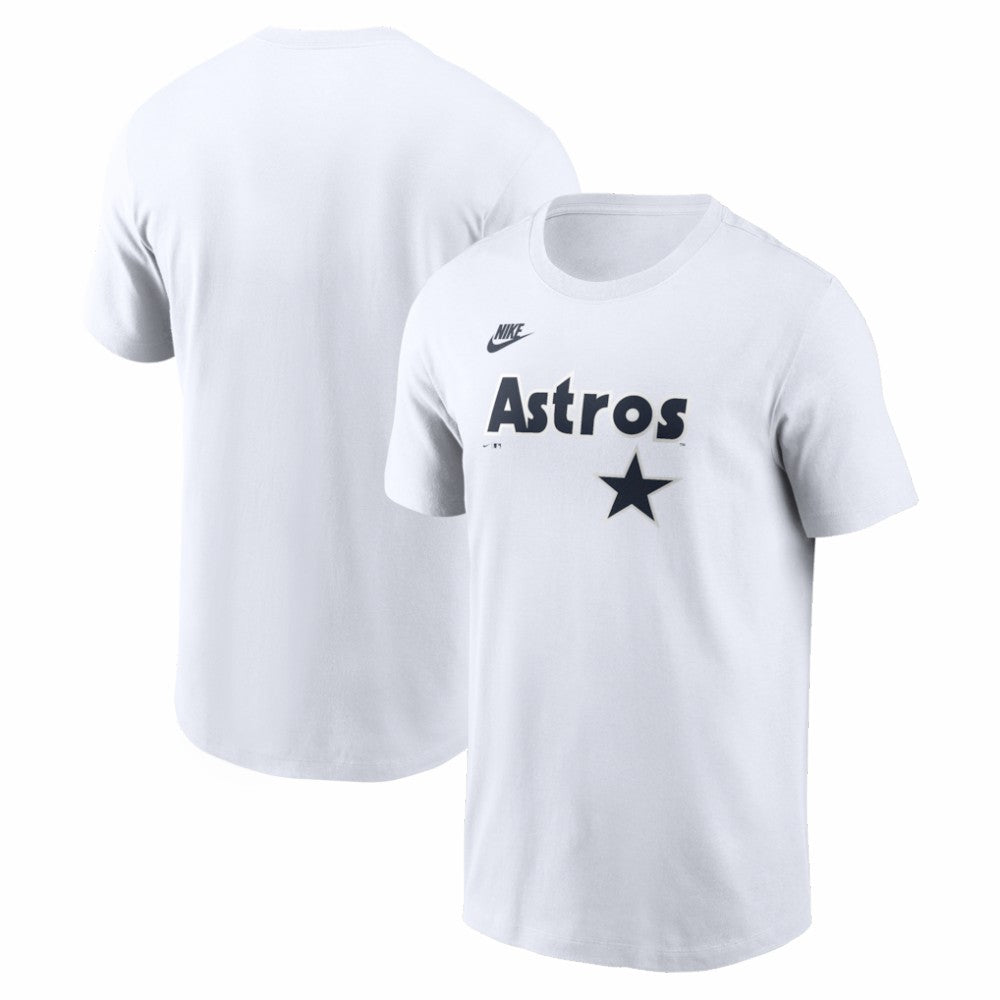 Houston Astros Cooperstown Collection Logo T-Shirt White | Nike