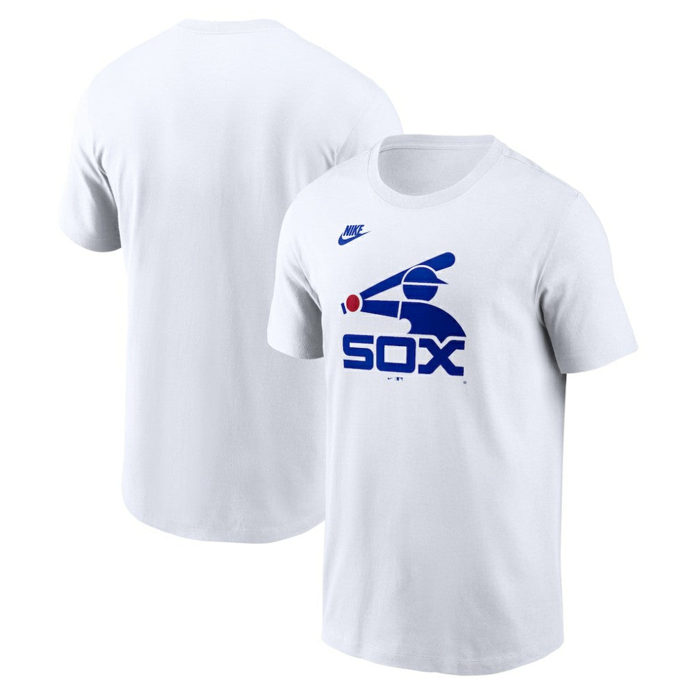 Chicago White Sox Cooperstown Collection Logo T-Shirt White | Nike