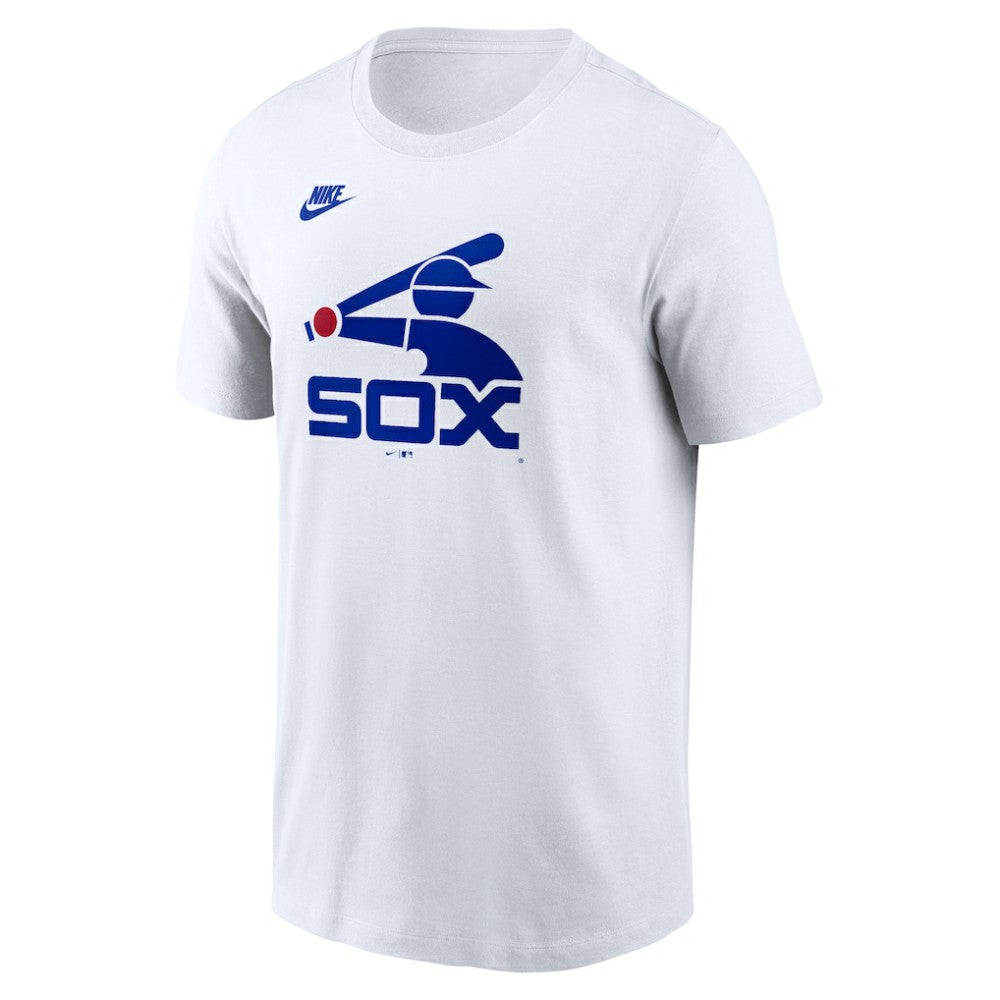 Chicago White Sox Cooperstown Collection Logo T-Shirt White | Nike