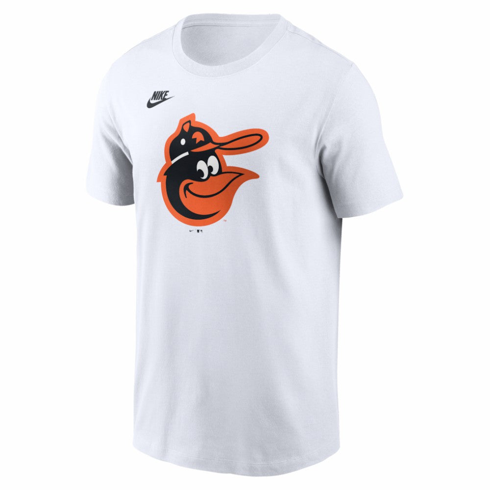 Baltimore Orioles Cooperstown Collection Logo T-Shirt White | Nike
