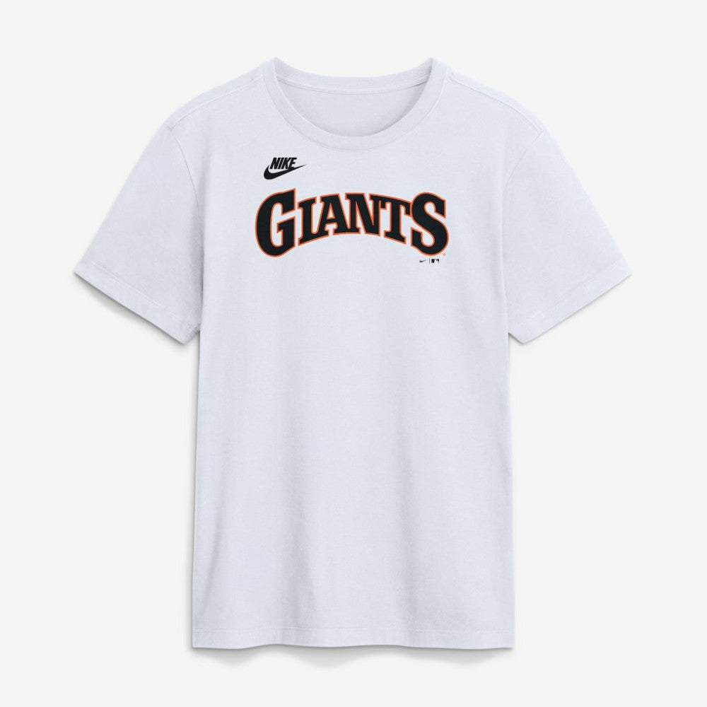 San Francisco Giants Cooperstown Collection Wordmark T-Shirt White | Nike