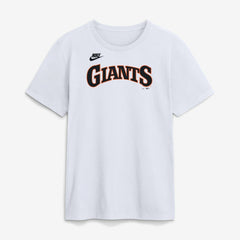 San Francisco Giants Cooperstown Collection Wordmark T-Shirt White | Nike