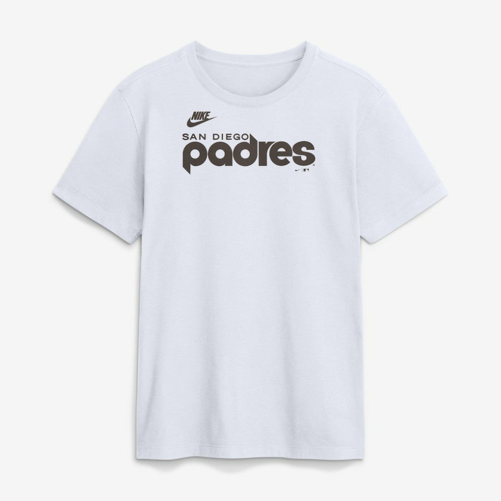 San Diego Padres Cooperstown Collection Wordmark T-Shirt White | Nike