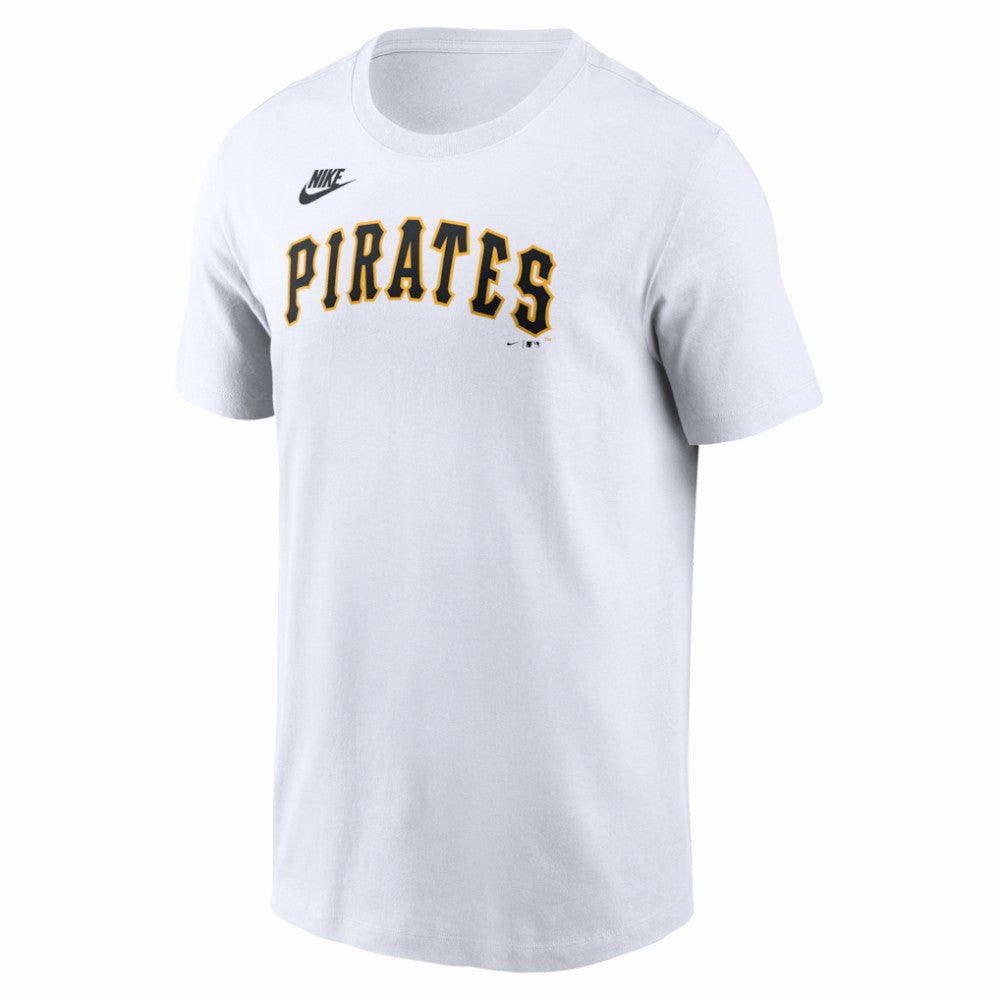 Pittsburgh Pirates Cooperstown Collection Wordmark T-Shirt White | Nike