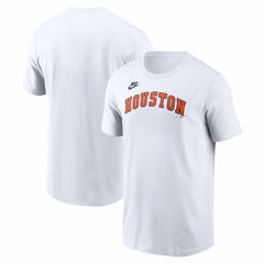 Houston Astros Cooperstown Collection Wordmark T-Shirt White | Nike