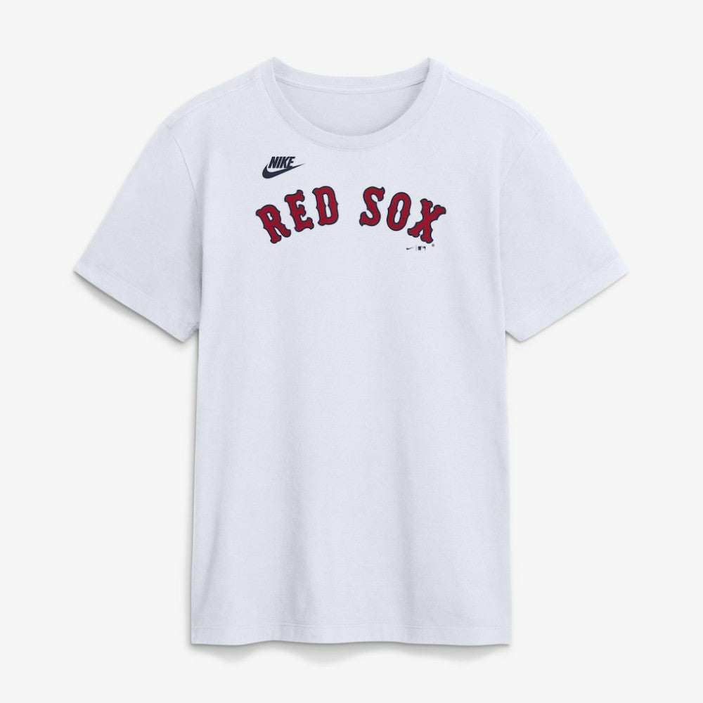 Boston Red Sox Cooperstown Collection Wordmark T-Shirt White | Nike