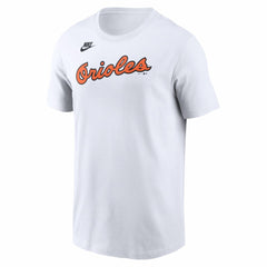 Baltimore Orioles Cooperstown Collection Wordmark T-Shirt White | Nike