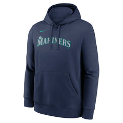 Seattle Mariners Dri-Fit Club Hoodie Navy | Nike