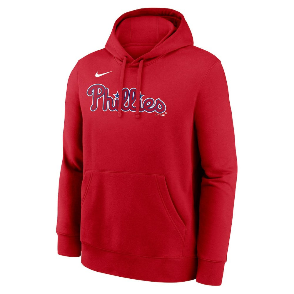 Philadelphia Phillies Dri-Fit Club Hoodie Red | Nike