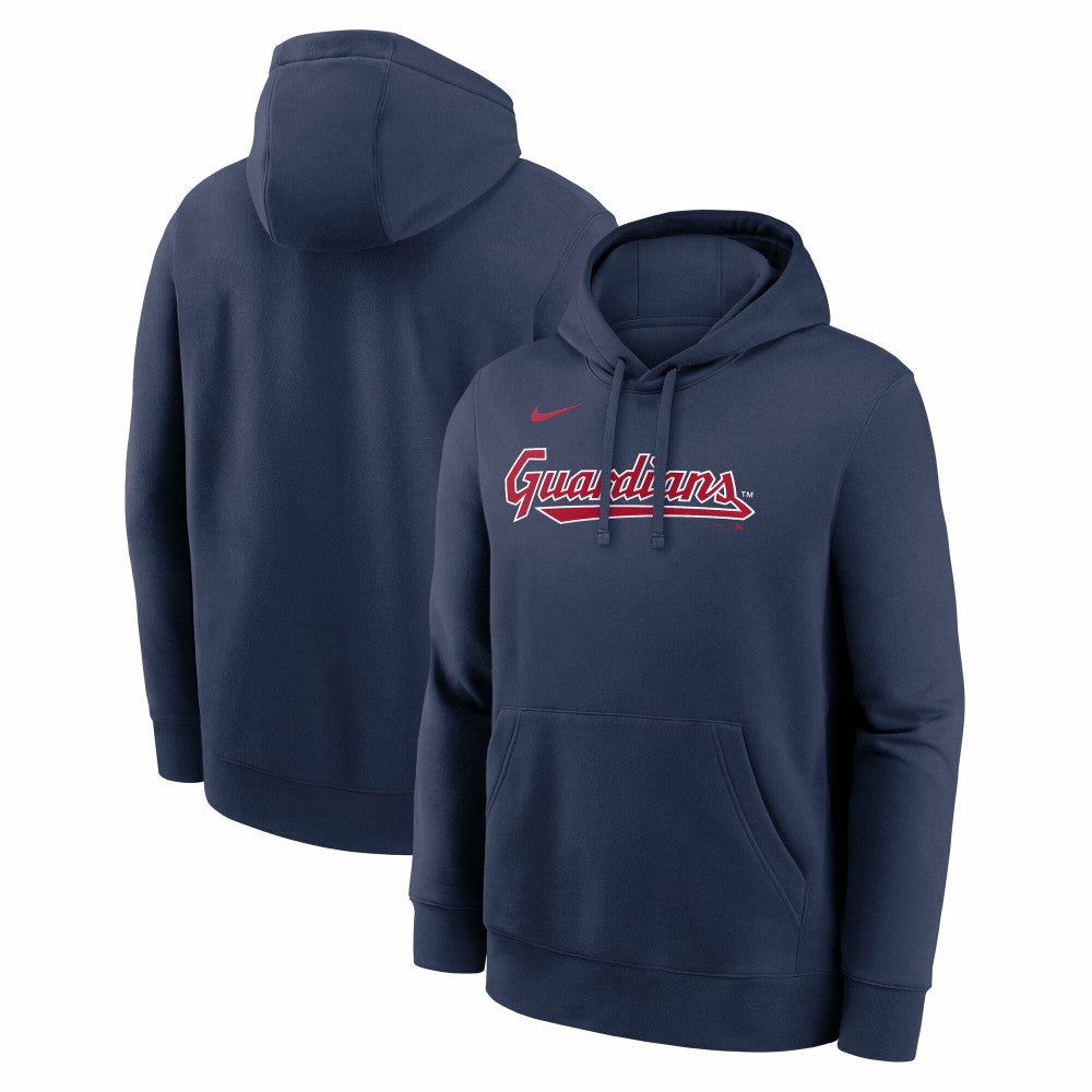 Cleveland Guardians Dri-Fit Club Hoodie Navy | Nike
