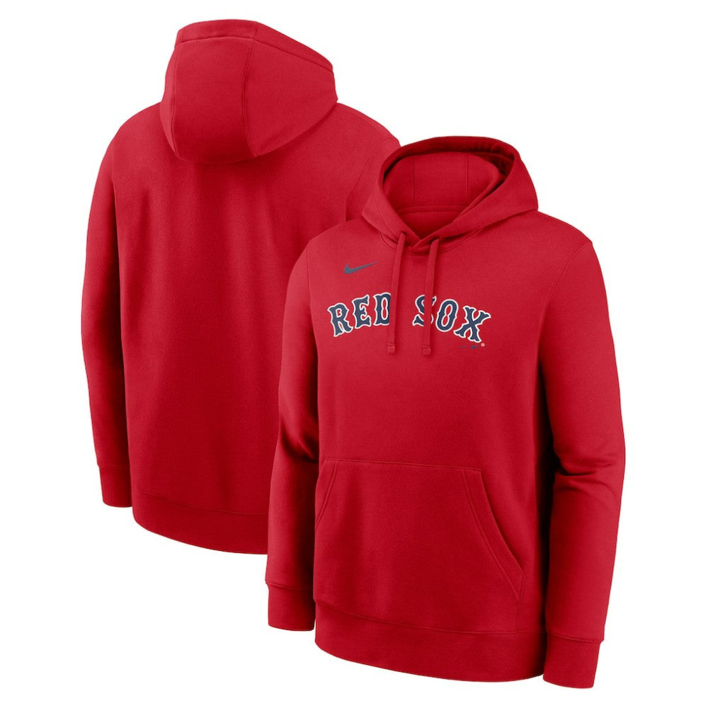 Boston Red Sox Dri-Fit Club Hoodie Red | Nike