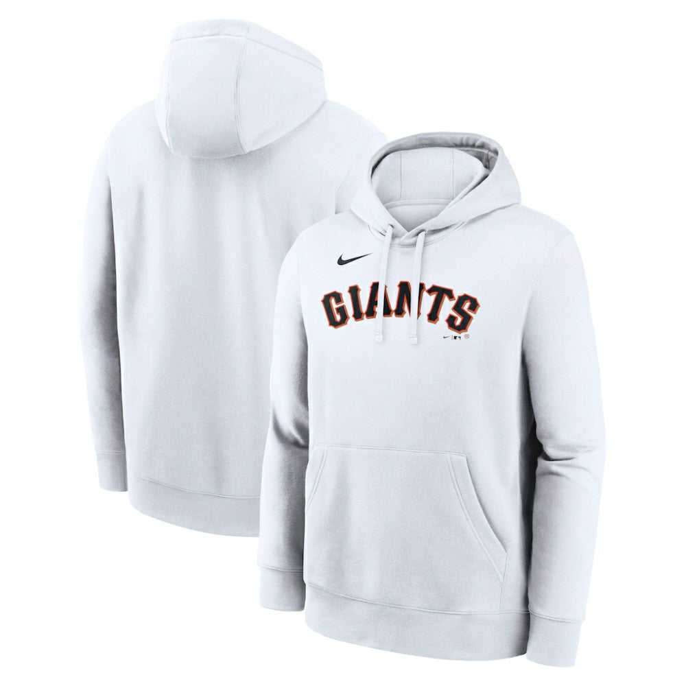 San Francisco Giants Dri-Fit Club Hoodie White | Nike