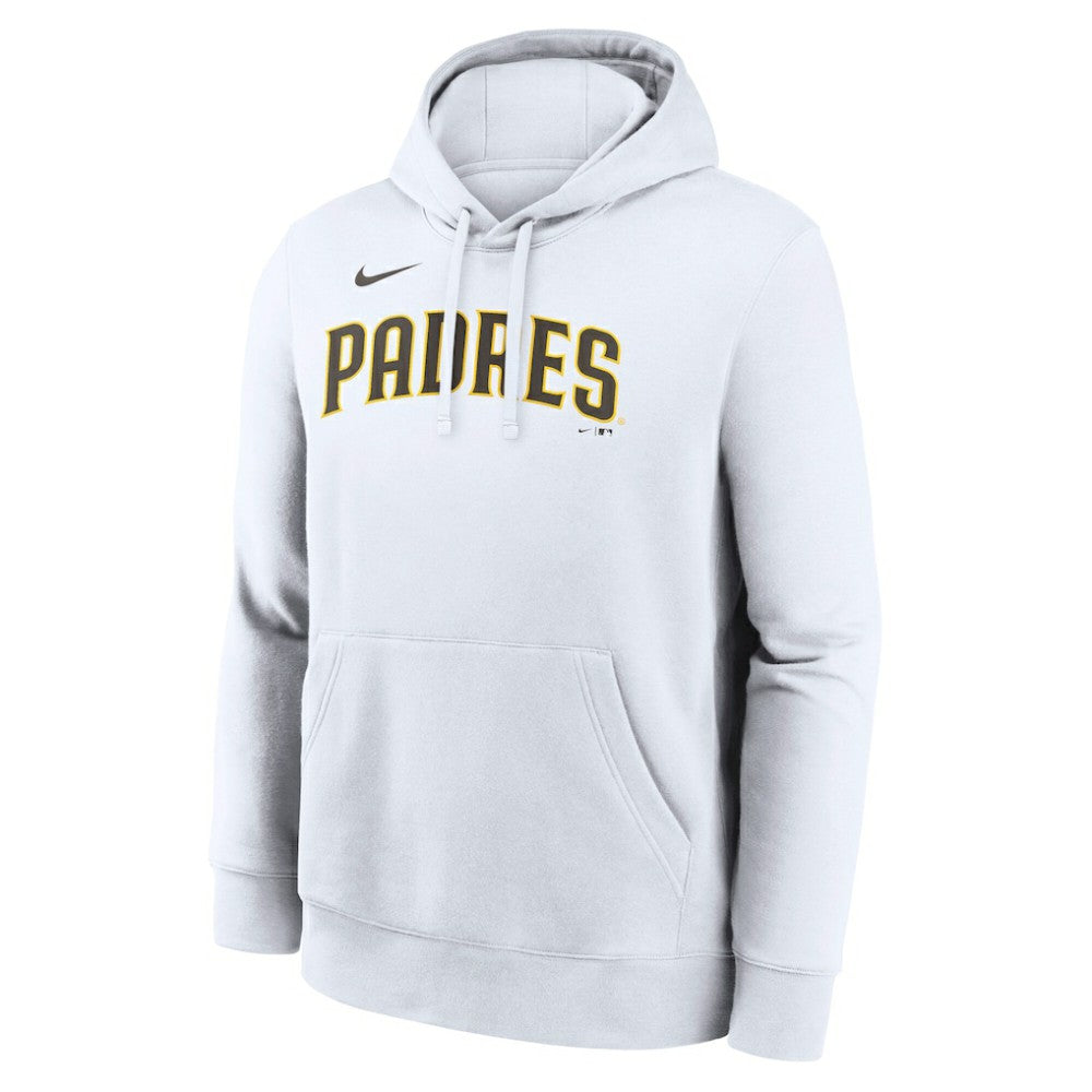 San Diego Padres Dri-Fit Club Hoodie White | Nike