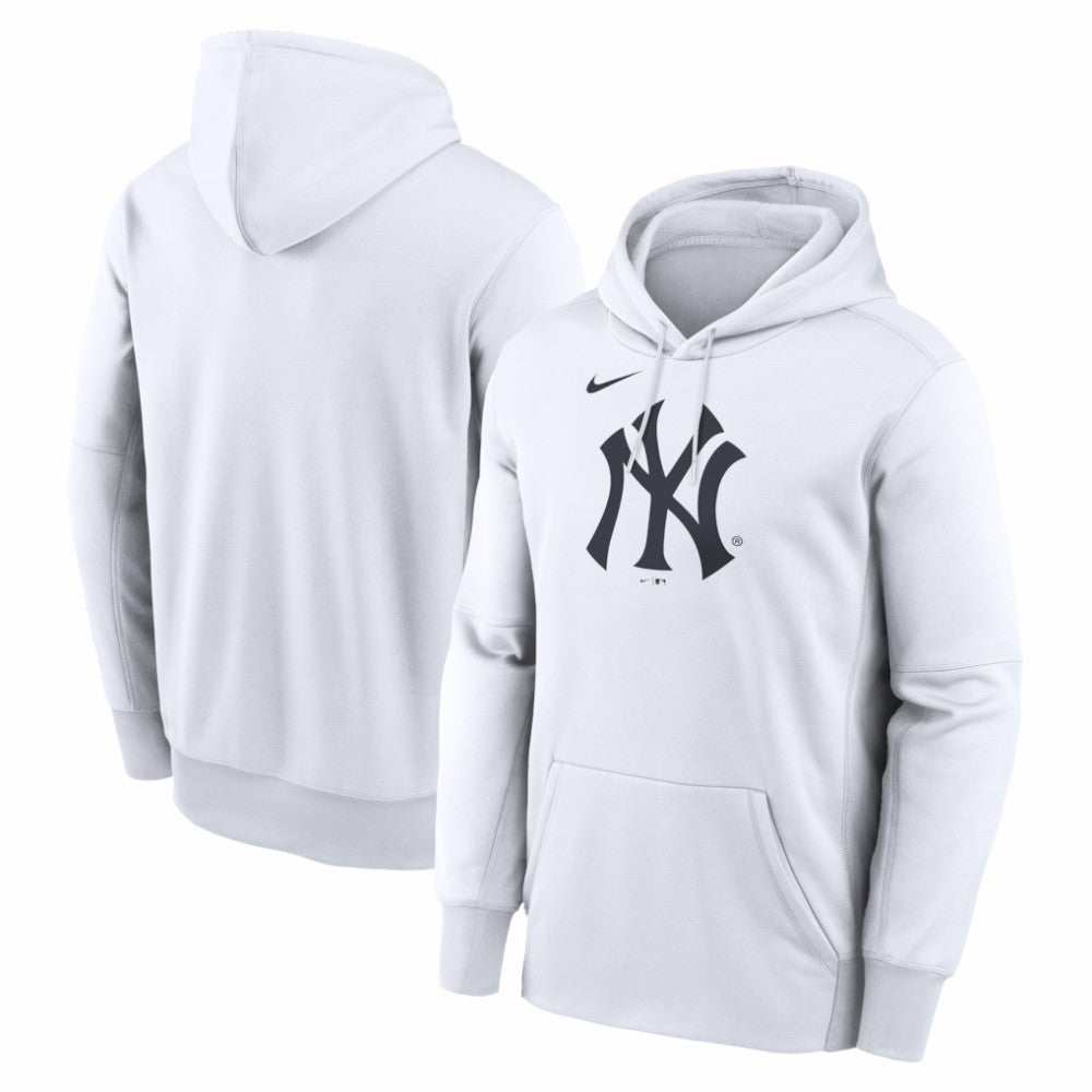 New York Yankees Logo Club Hoodie White | Nike