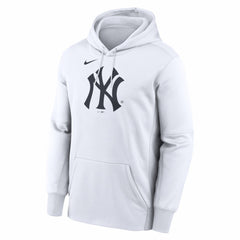 New York Yankees Logo Club Hoodie White | Nike