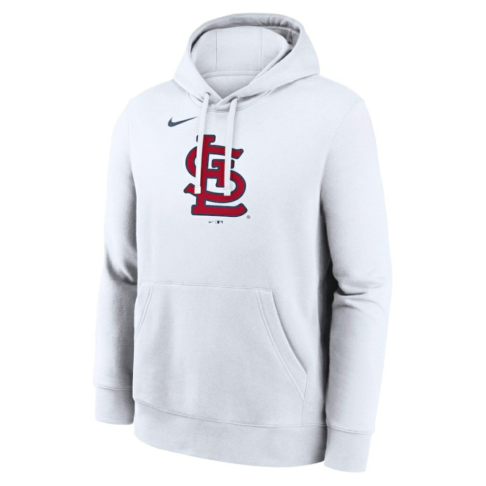 St. Louis Cardinals Logo Club Hoodie White | Nike