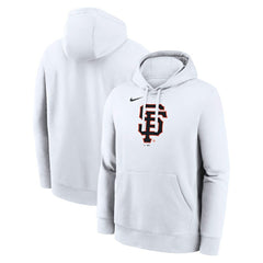 San Francisco Giants Logo Club Hoodie White | Nike