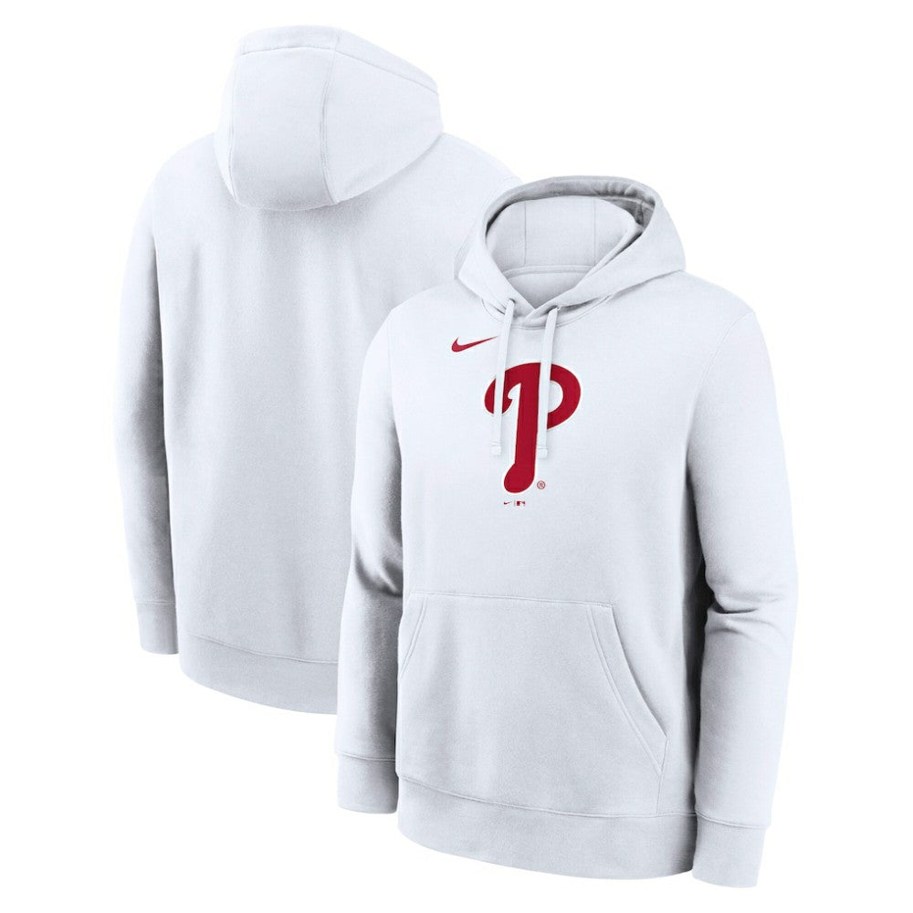 Philadelphia Phillies Logo Club Hoodie White | Nike