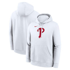 Philadelphia Phillies Logo Club Hoodie White | Nike