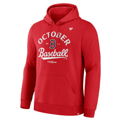 Boston Red Sox 2025 MLB Postseason Locker Room Hoodie Red