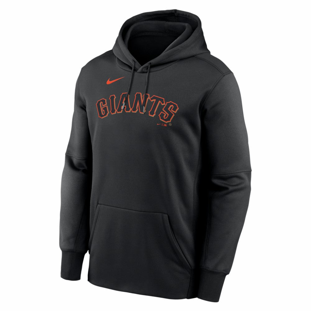 San Francisco Giants Primary Wordmark Therma Hoodie Black | Nike