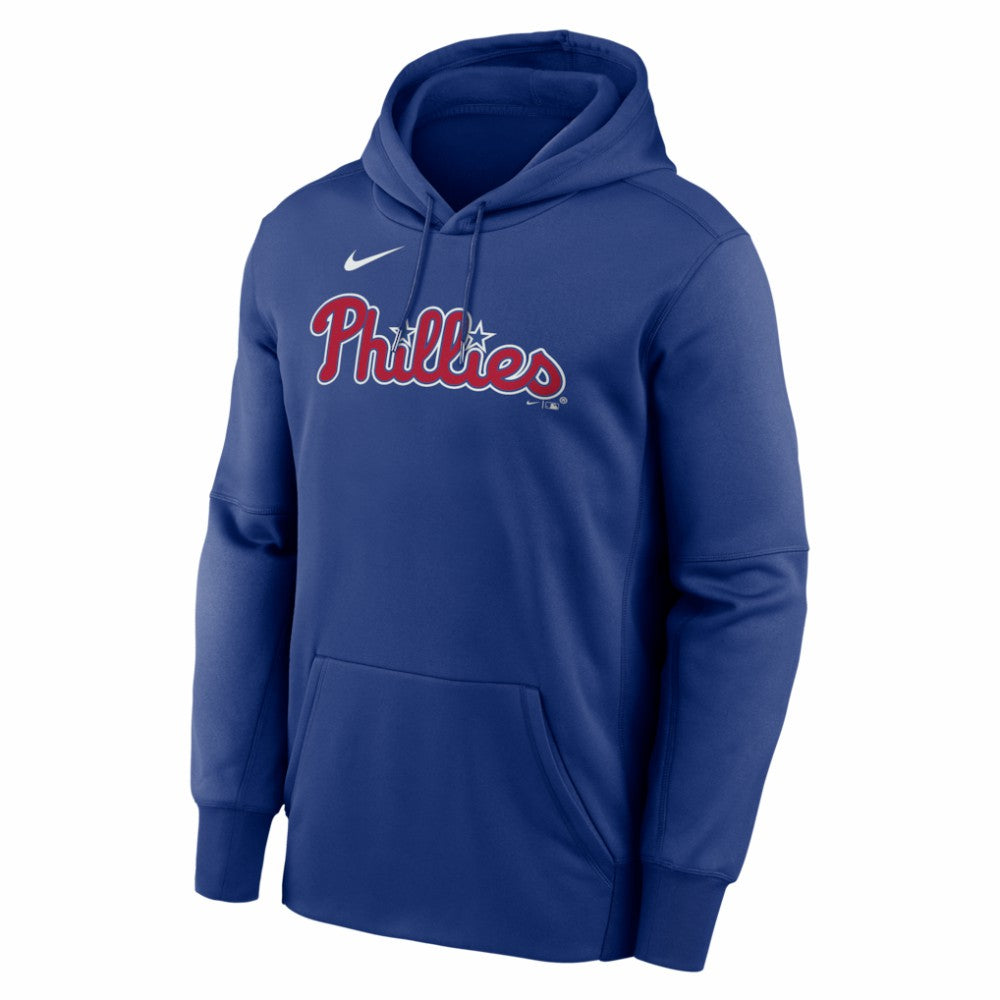 Philadelphia Phillies Primary Wordmark Therma Hoodie Royal | Nike