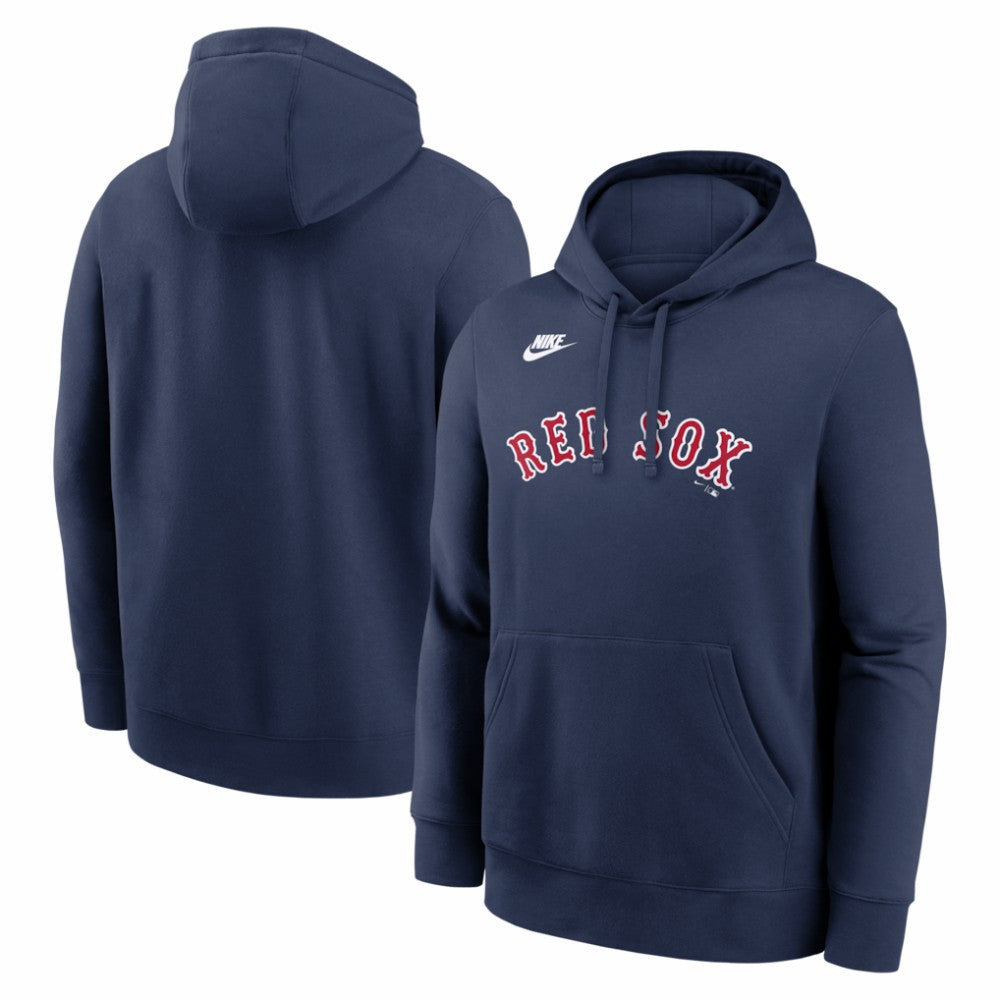 Boston Red Sox Cooperstown Collection Wordmark Club Hoodie Navy | Nike