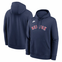 Boston Red Sox Cooperstown Collection Wordmark Club Hoodie Navy | Nike