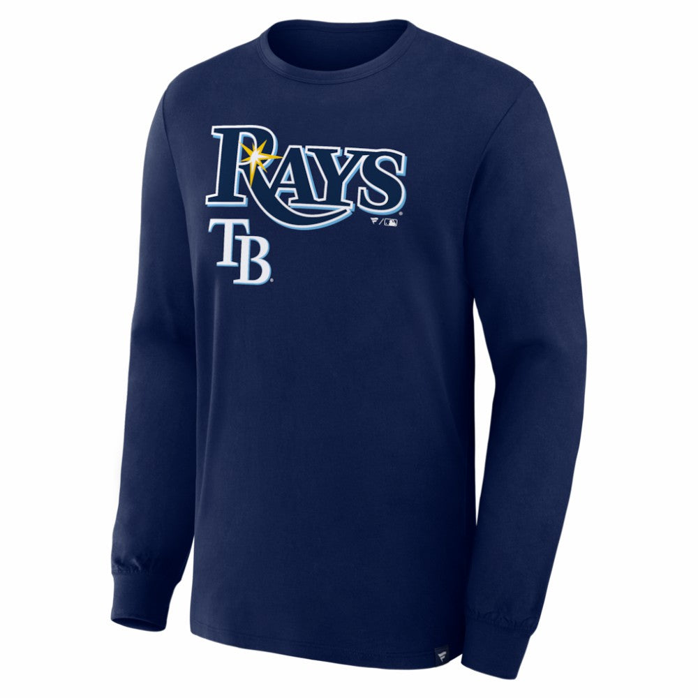 Tampa Bay Rays Lock-Up Legacy Long Sleeve T-Shirt Navy