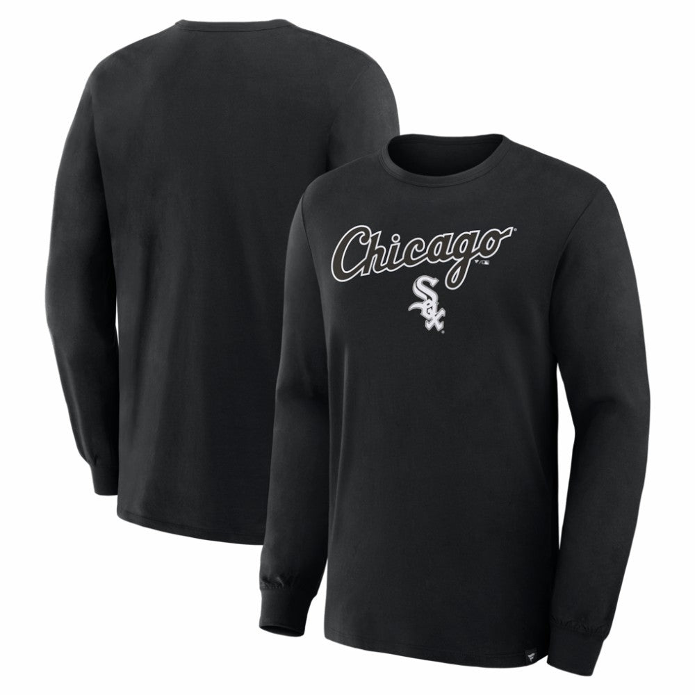 Chicago White Sox Lock-Up Legacy Long Sleeve T-Shirt Black