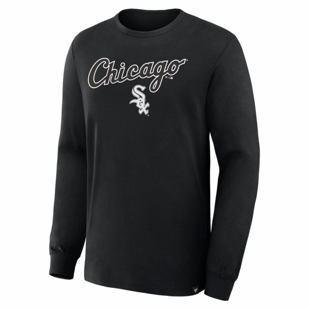 Chicago White Sox Lock-Up Legacy Long Sleeve T-Shirt Black