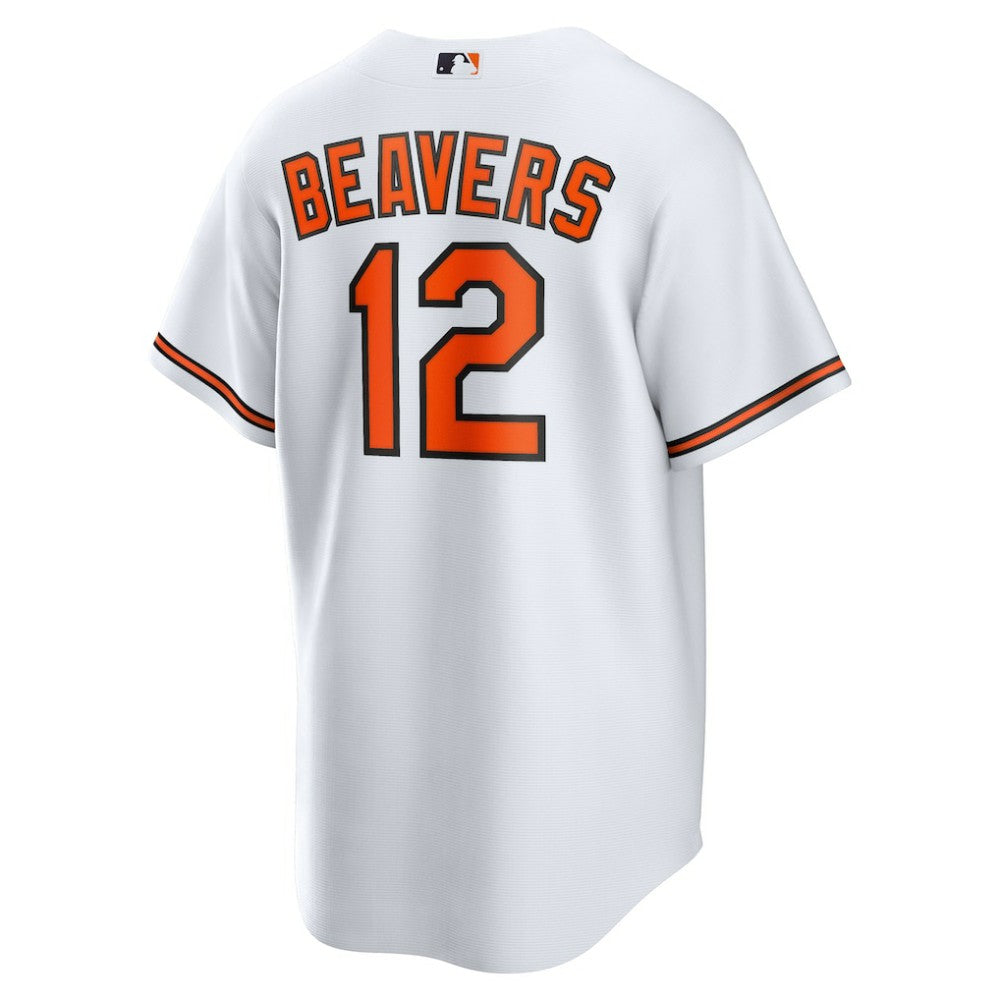 Dylan Beavers Baltimore Orioles Home Replica Jersey White | Nike