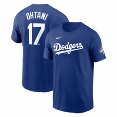 Shohei Ohtani Los Angeles Dodgers 2025 World Series Champions Name & Number T-Shirt Royal | Nike