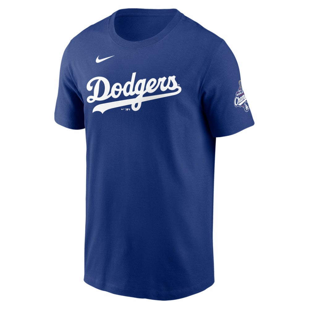 Shohei Ohtani Los Angeles Dodgers 2025 World Series Champions Name & Number T-Shirt Royal | Nike