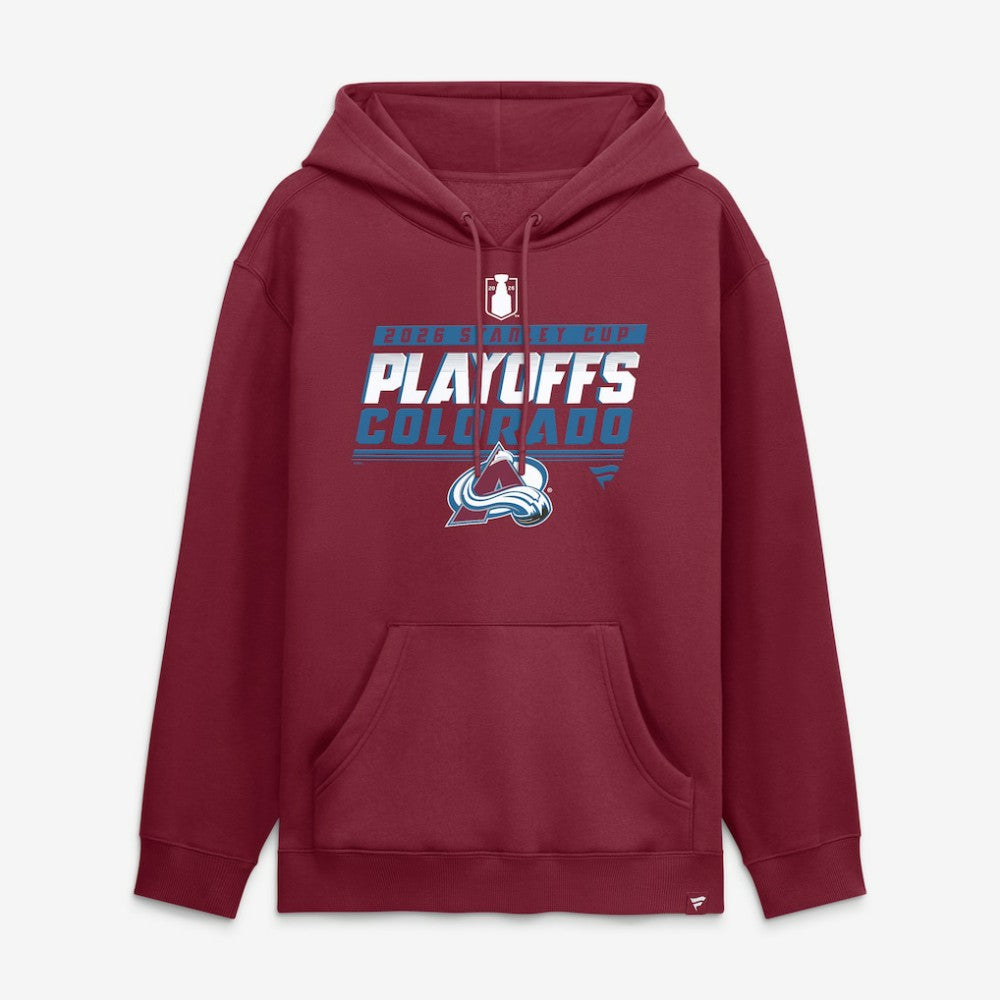 Colorado Avalanche Fanatics 2026 Stanley Cup Playoffs Hoodie Burgundy